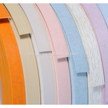 Bútor kiegészítők PVC Edge Banding Tape